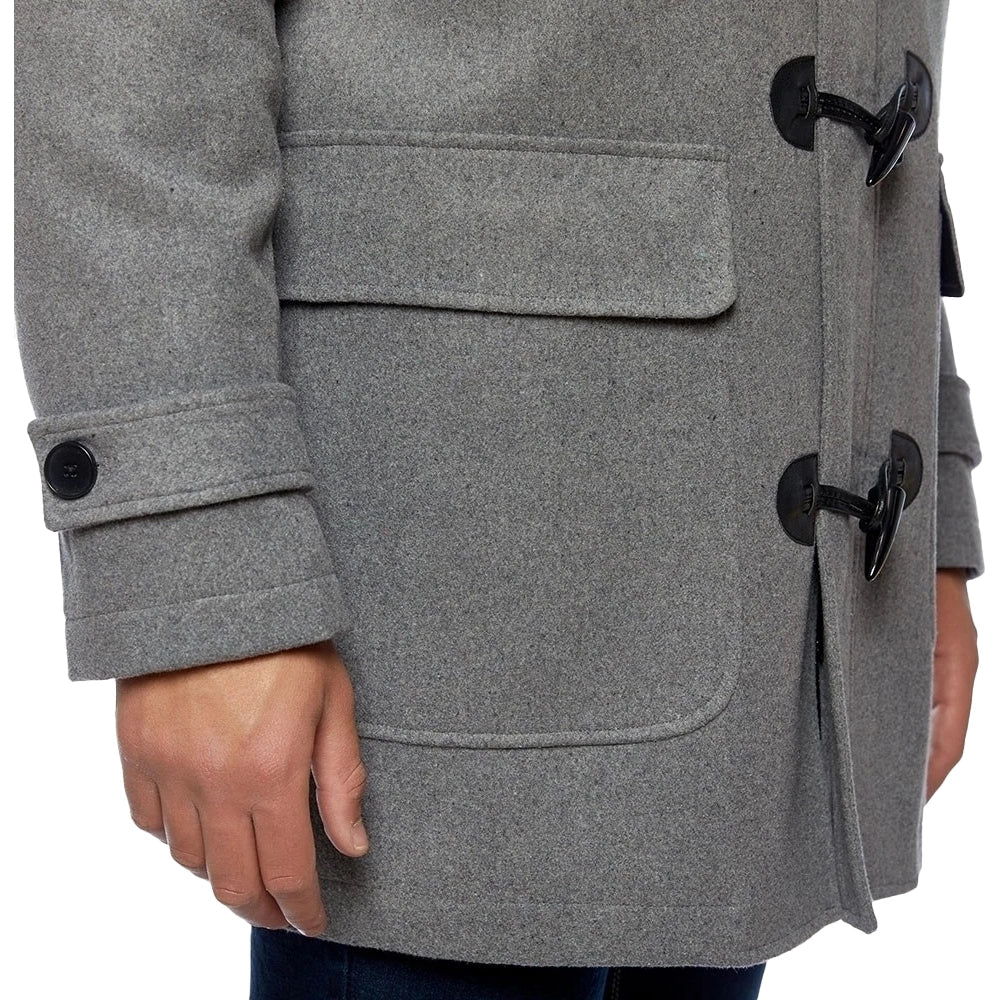Classic Grey Duffle Coat