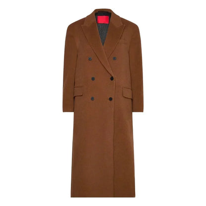 10th Doctor Double Breasted Brown Wool Trench Coat