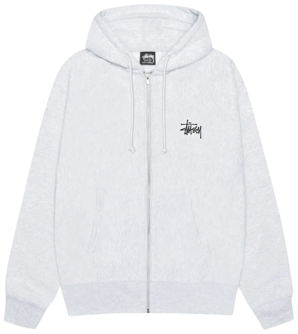 Basic Stussy Zip Hoodie