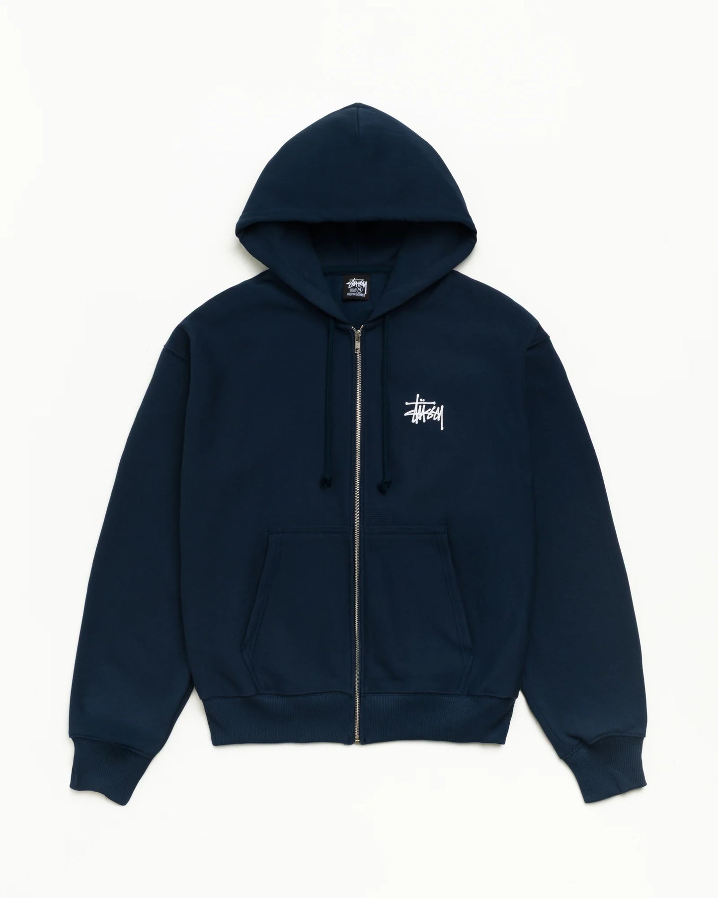 Basic Stussy Zip Hoodie