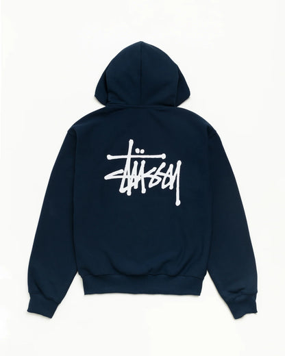 Basic Stussy Zip Hoodie