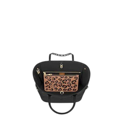 Louis Vuitton Neverfull MM Embossed Supple Grained Cowhide Leather