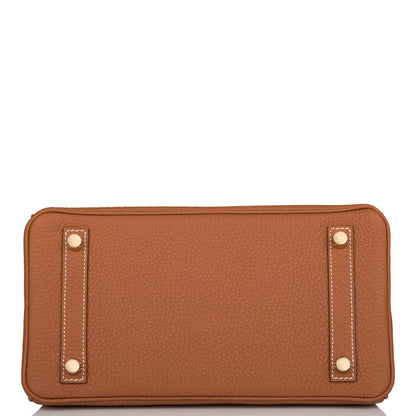 Hermes Birkin 25 Gold Togo Gold Hardware