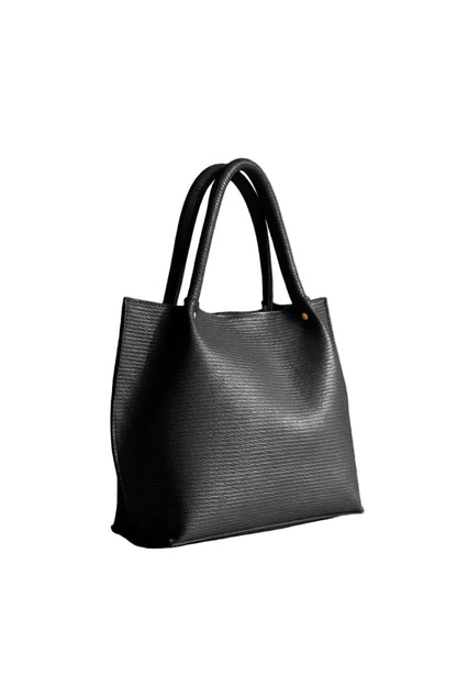 ArcLine Structured Tote Bag Black