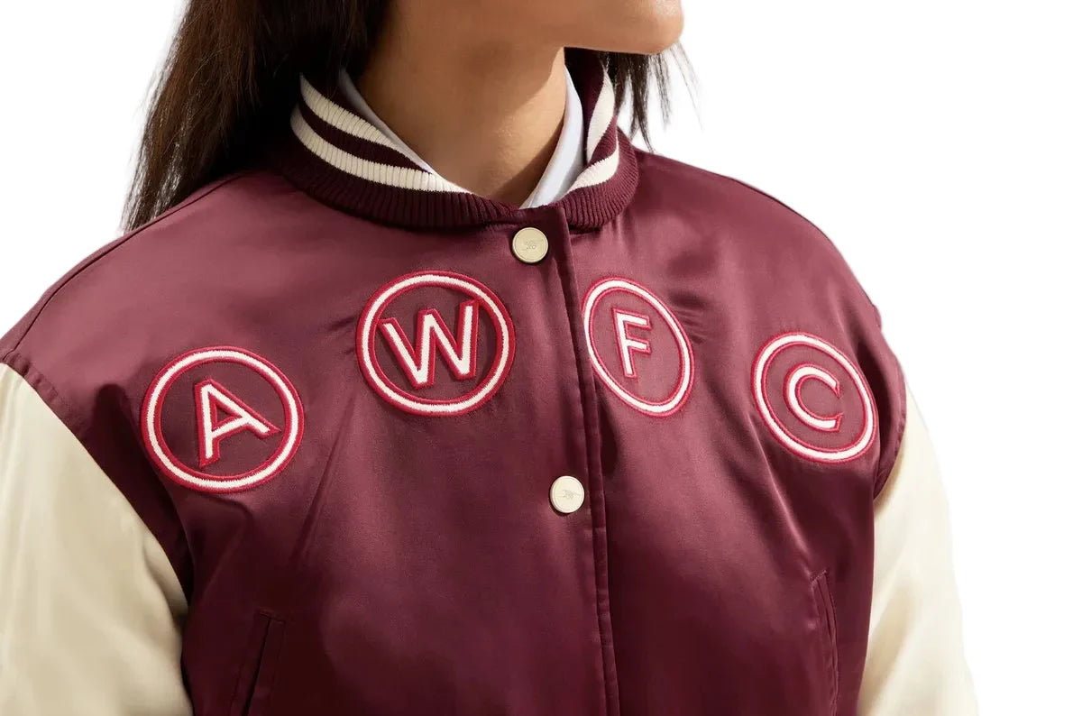 Arsenal AWFC Classics Cropped Bomber Jacket