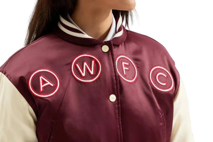 Arsenal AWFC Classics Cropped Bomber Jacket