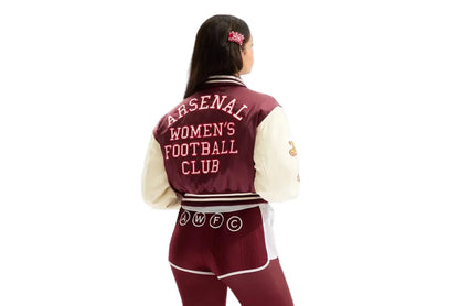 Arsenal AWFC Classics Cropped Bomber Jacket