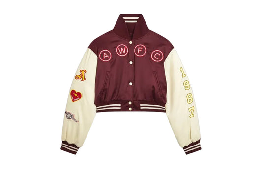 Arsenal AWFC Classics Cropped Bomber Jacket
