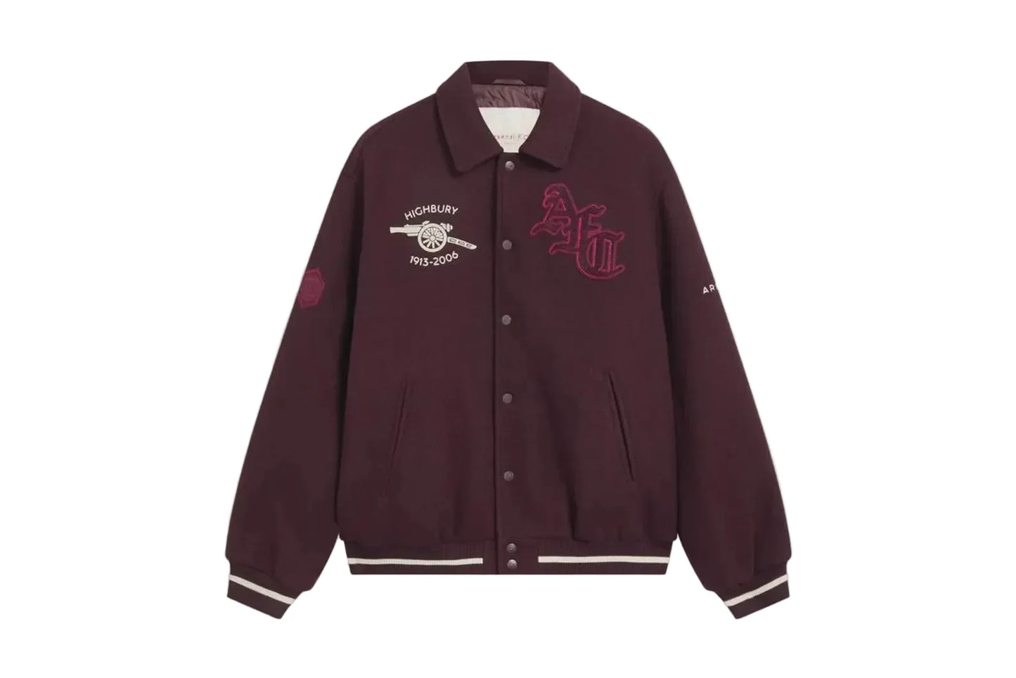 Arsenal Classics Records Varsity Jacket