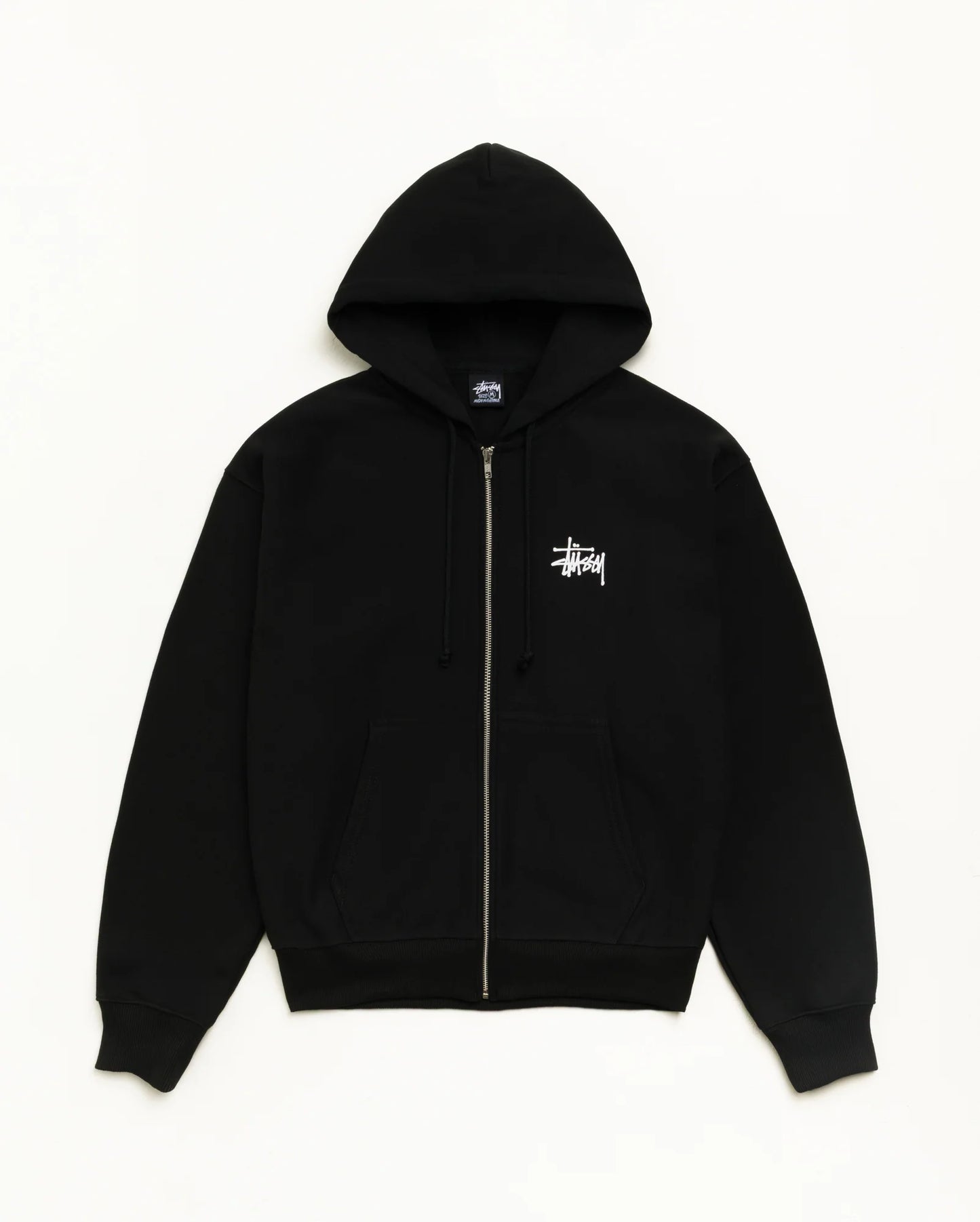 Basic Stussy Zip Hoodie