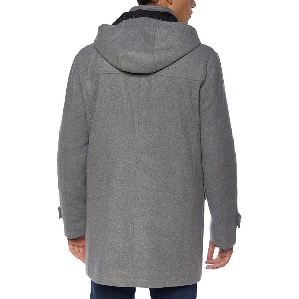 Classic Grey Duffle Coat