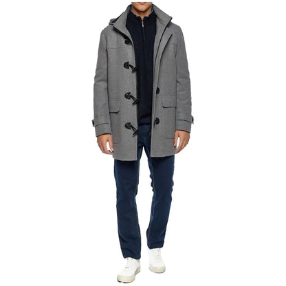 Classic Grey Duffle Coat