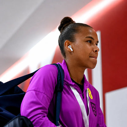 England Lionesses 2026 Purple Zip-Up Hoodie