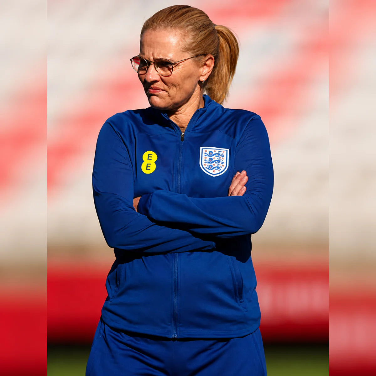 England Lionesses Blue Track Jacket