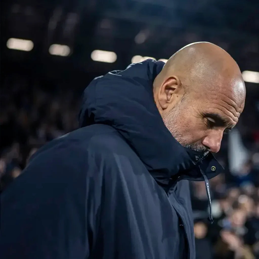 Pep Guardiola League 2025 Blue Jacket