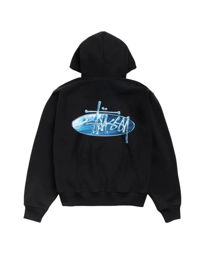 Wave Oval Hoodie