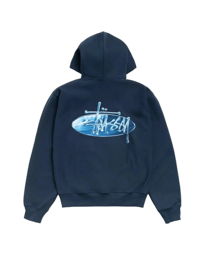 Wave Oval Hoodie