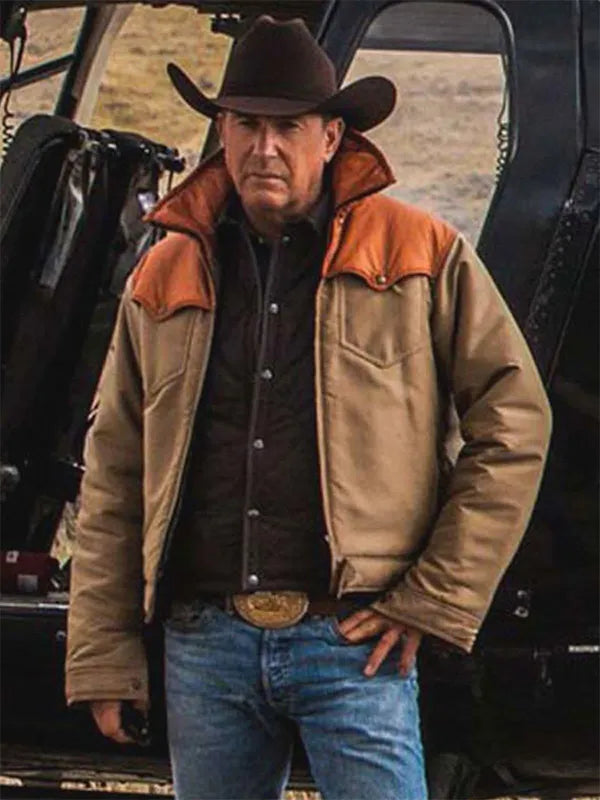 Yellowstone John Dutton Western Ranch Jacket