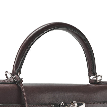HERMES Kelly 32 Handbag Inseam Vibrato x Gulliver 2way Brown x Multicolor Silver-Tone Hardware, Pre-Owned