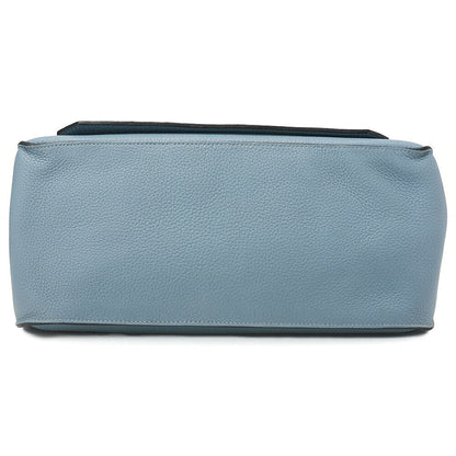 Hermes Hermes Gypsy?re 34 Shoulder Bag Trinlon-Clemence Ciel Silver-Tone Hardware, Pre-Owned