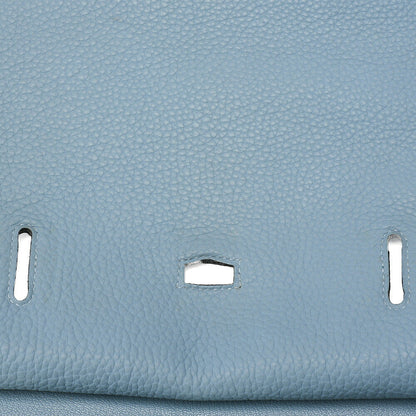 Hermes Hermes Gypsy?re 34 Shoulder Bag Trinlon-Clemence Ciel Silver-Tone Hardware, Pre-Owned