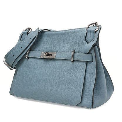 Hermes Hermes Gypsy?re 34 Shoulder Bag Trinlon-Clemence Ciel Silver-Tone Hardware, Pre-Owned